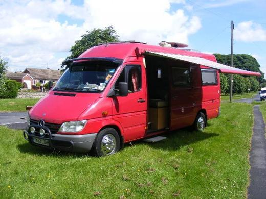 Mercedes sprinter campervan rental #7